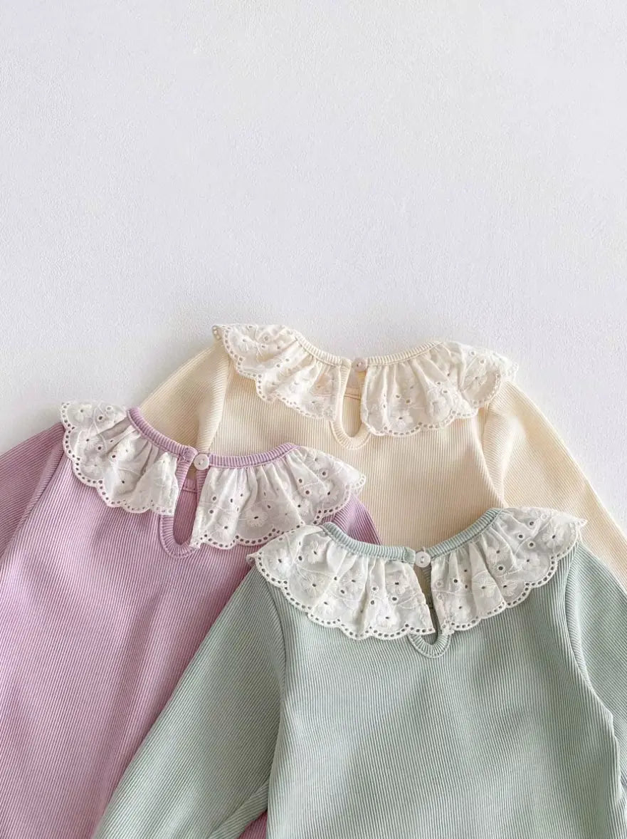 Fırfır Yakalı Bodysuit bedobee