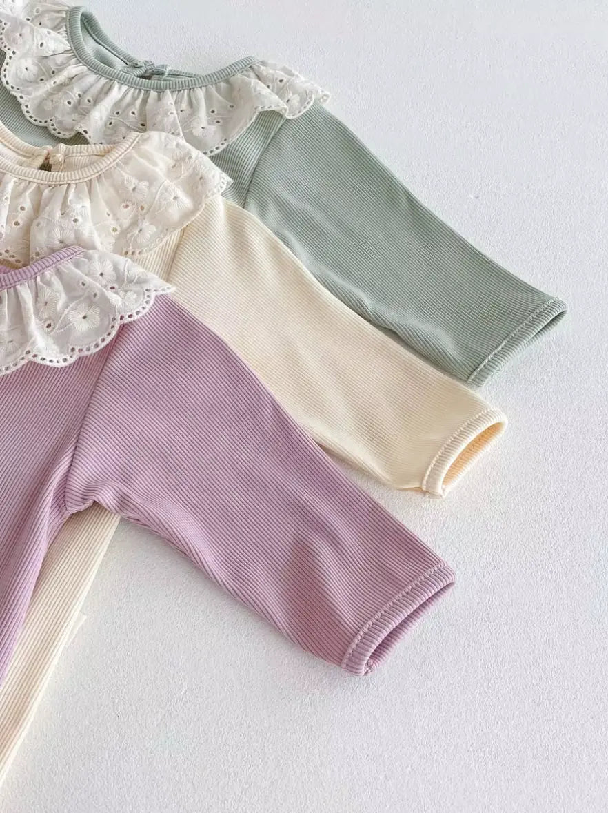 Fırfır Yakalı Bodysuit bedobee
