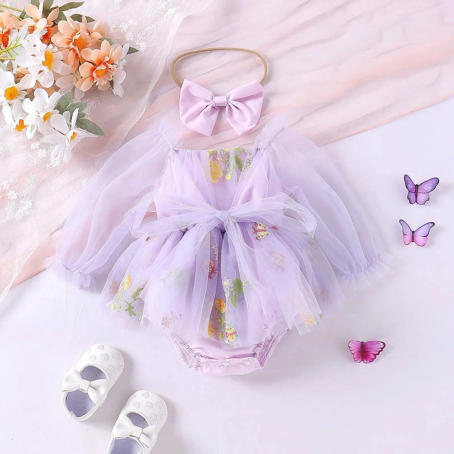 Aden Bodysuit Elbise ( Taç HEDİYE) bedobee