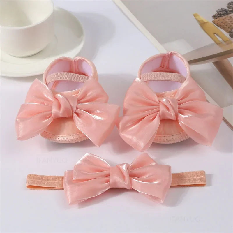 Fiyonklu Ayakkabı Bandana Set 0003