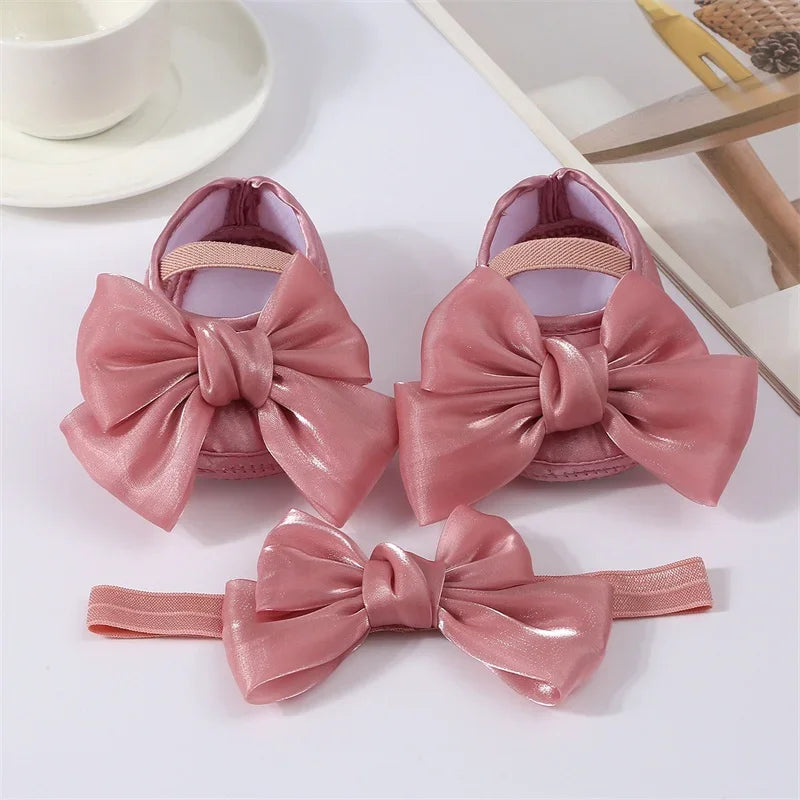 Fiyonklu Ayakkabı Bandana Set 0003