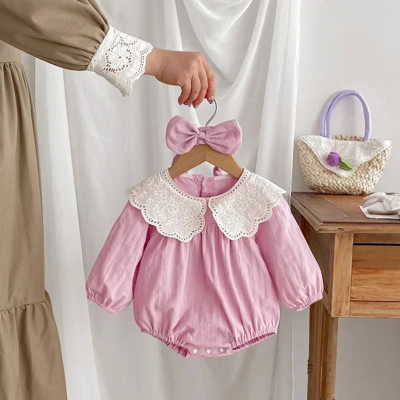 Pembe Elbise & Romper