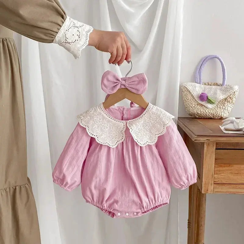 Pembe Elbise & Romper bedobee