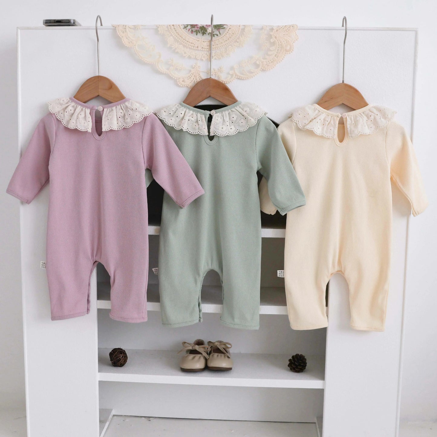Fırfır Yakalı Bodysuit bedobee