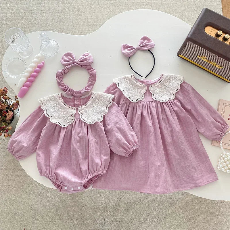 Pembe Elbise & Romper