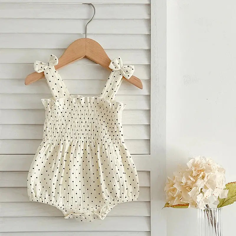 Yazlık Kız Bebek Bodysuit Tulum bedobee