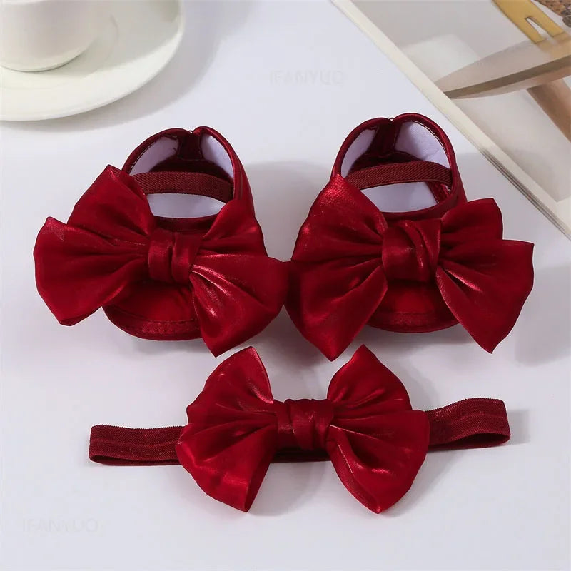 Fiyonklu Ayakkabı Bandana Set 0003