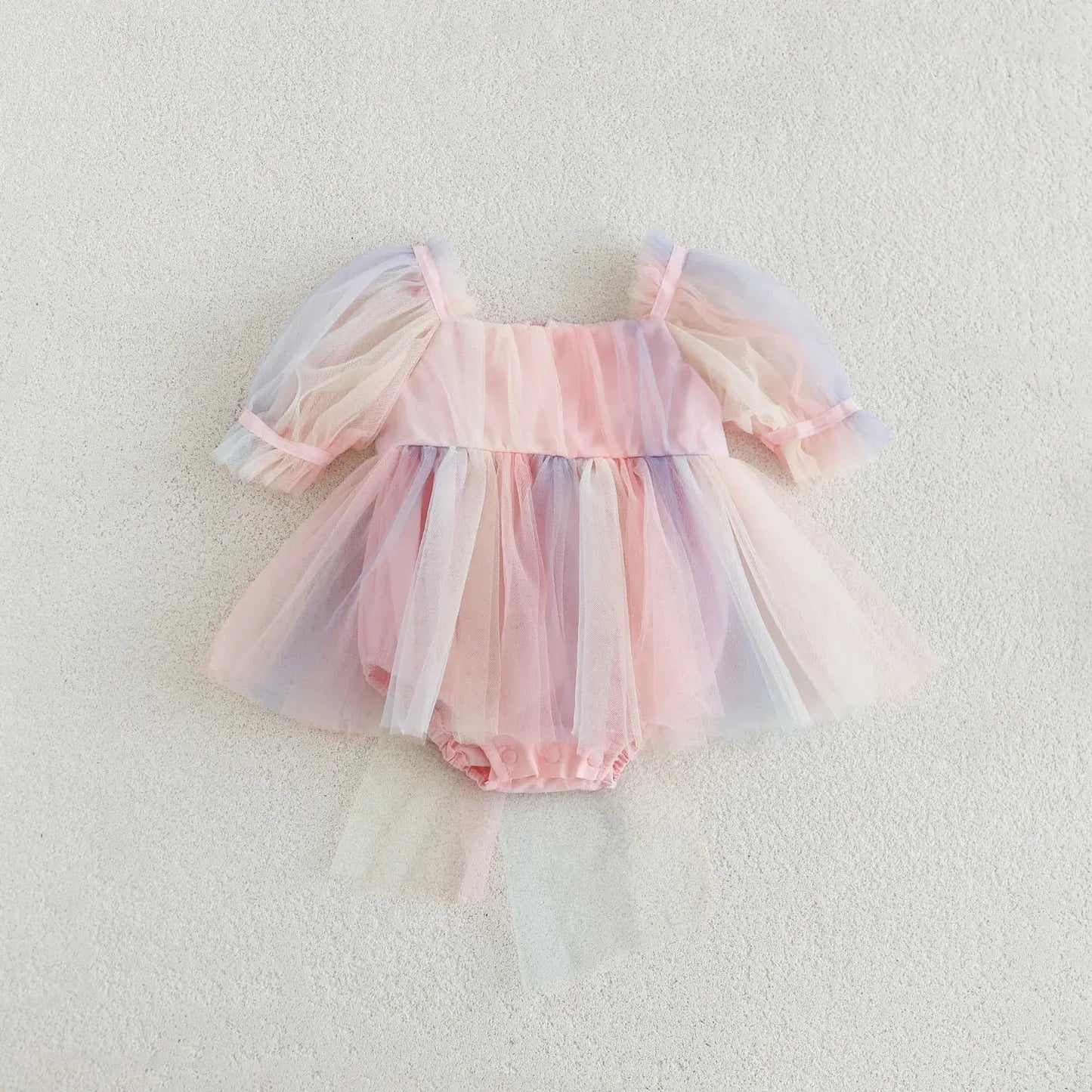 Renkli Bodysuit Elbise bedobee