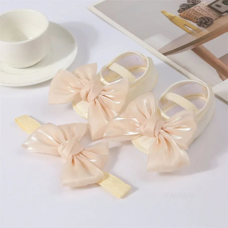 Fiyonklu Ayakkabı Bandana Set 0003