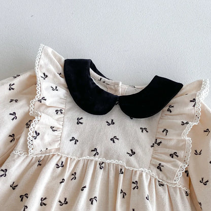 Fiyonklu Beyaz Romper