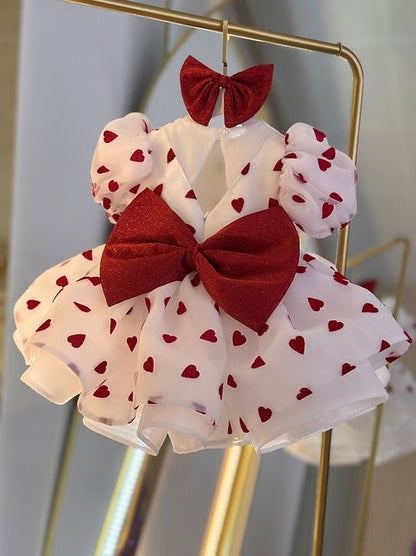 Ruby Love – Kalp Fiyonklu Özel Gün Elbisesi