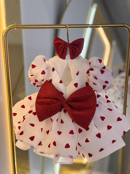 Ruby Love – Kalp Fiyonklu Özel Gün Elbisesi