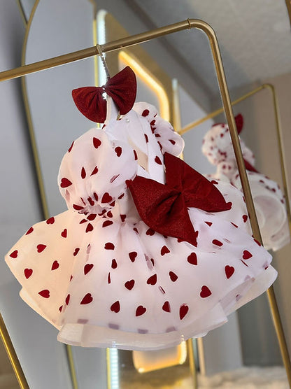 Ruby Love – Kalp Fiyonklu Özel Gün Elbisesi